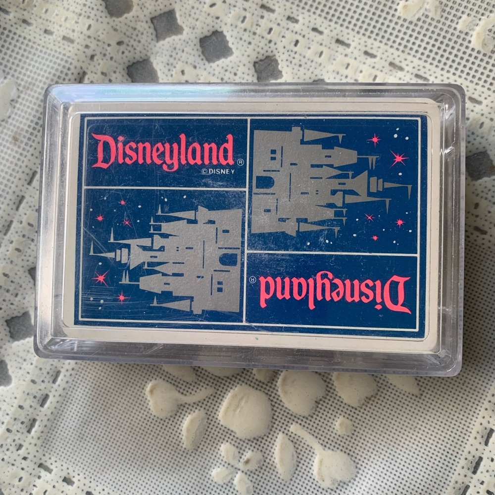 NEW Disneyland Cinderella Castle Deck Of Playing Cards Vintage